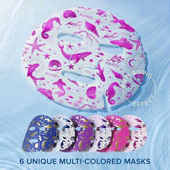 Collagen Facial Mask with Hyaluronic Acid - Hydrating Face Masks Skincare - Masc - Picture 7 of 8